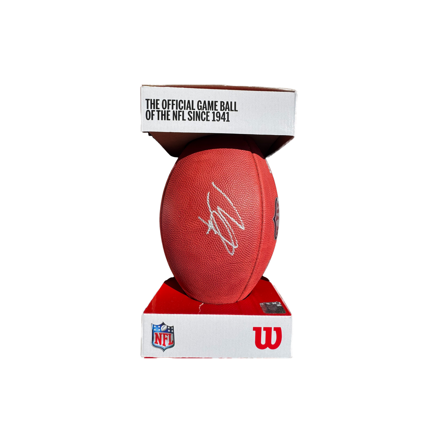 Makai Lemon Autographed NFL Logo Football