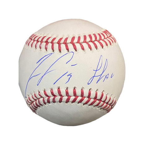 Ronald Acuna and Luisangel Acuna Dual Autographed Baseball