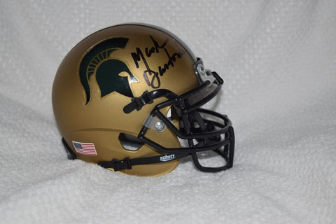Mark Dantonio Autographed Michigan State Bronze Mini Helmet
