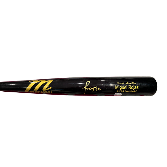 Miguel Rojas Autographed Game Model Bat