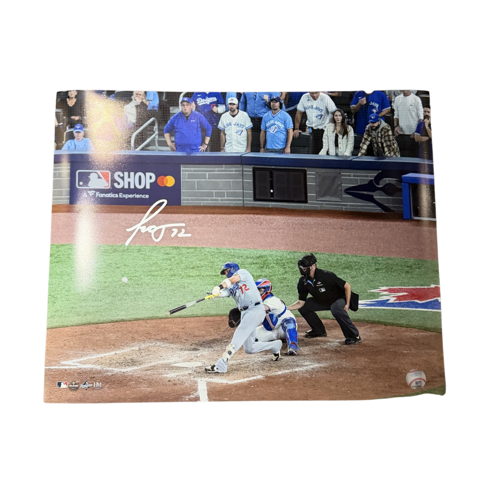 Miguel Rojas Autographed World Series Game 7 Homerun 16x20
