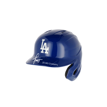 Miguel Rojas Autographed "25 WS CHAMPS" Los Angeles Dodgers Batting Helmet