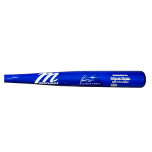 Miguel Rojas Autographed "WS GAME 7 HERO" Blue Game Model Bat