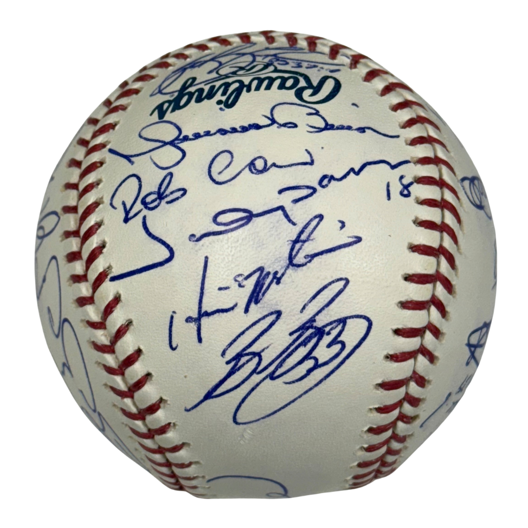 2006 New York Yankees Autographed Team Baseball - Player's Closet Project