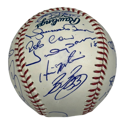 2006 New York Yankees Autographed Team Baseball - Player's Closet Project