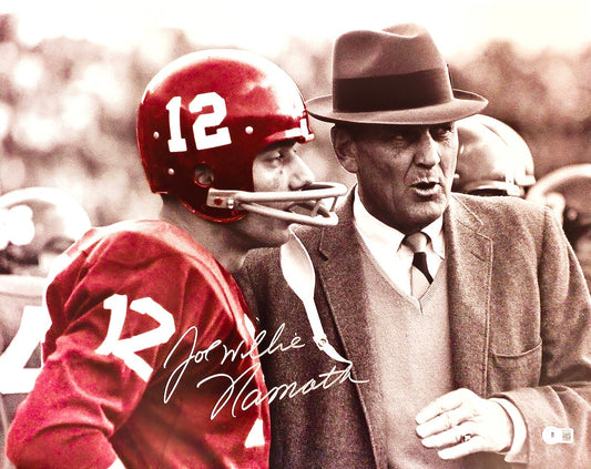 Joe Namath Autographed Full Name "Joe Willie Namath" 16x20