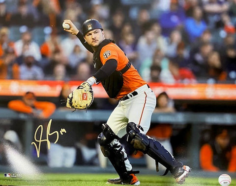 Patrick Bailey Autographed 16x20 - Throwing