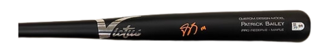 Patrick Bailey Autographed Game Model Bat