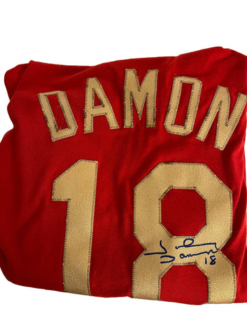 Johnny Damon Autographed Jersey - Player's Closet Project