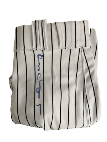 Johnny Damon Autographed Uniform Pants - Player's Closet Project