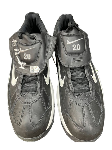 Luis Gonzalez Autographed Arizona Diamondbacks Cleats - Player's Closet Project