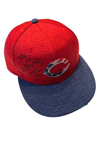 Bronson Arroyo Autographed Reds Hat - Player's Closet Project