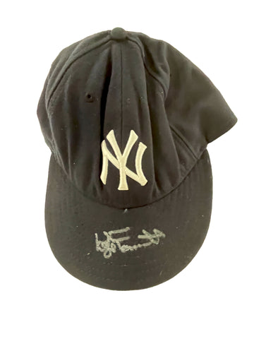 Kyle Farnsworth Autographed Yankees Hat - Player's Closet Project
