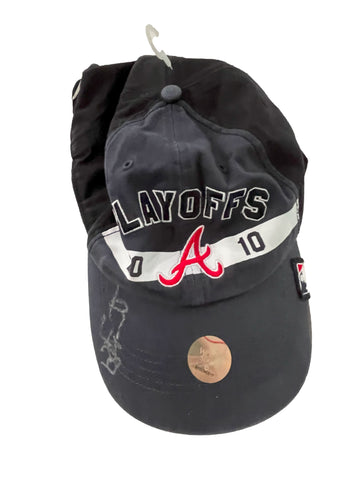 Kyle Farnsworth Autographed 2010 Braves Playoff Hat - Player's Closet Project