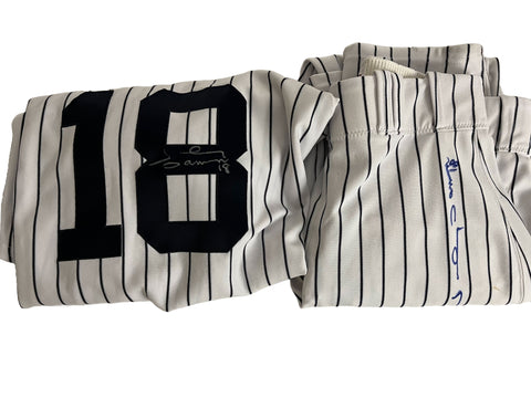 Johnny Damon Autographed New York Yankees Uniform - Player's Closet Project