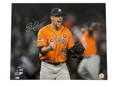 Luke Gregerson Autographed 16x20 Photo - Player's Closet Project