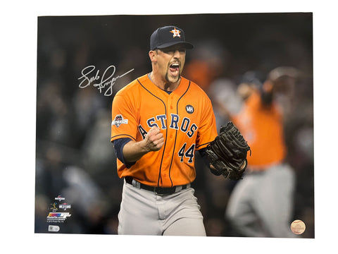 Luke Gregerson Autographed 16x20 Photo - Player's Closet Project