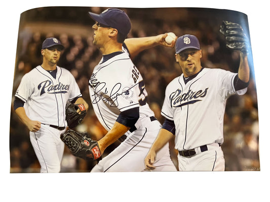 Luke Gregerson Autographed 16x20 Photo - Player's Closet Project