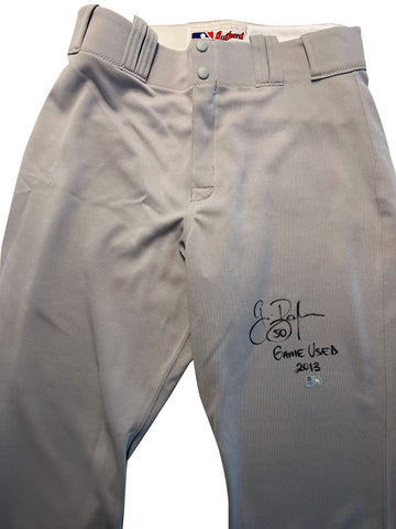 Grant Balfour Autographed A's Pants - Player's Closet Project