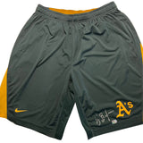 Grant Balfour Autographed A's Shorts - Player's Closet Project