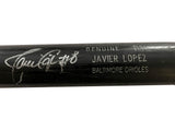 Javy Lopez Autographed Bat - Game Used