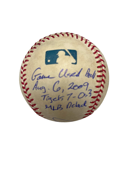 Alex Avila Autographed Game Used MLB Debut Baseball - Player's Closet Project