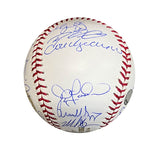 2005 World Series Game 4 Autographed Houston Astros Team Baseball - Player's Closet Project