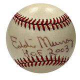 Eddie Murray "HOF 2003" Autographed Baseball - Player's Closet Project