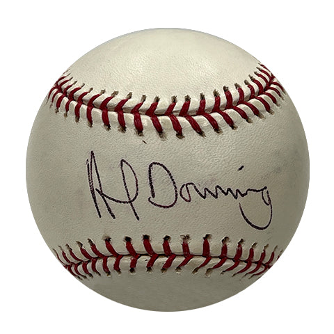 Al Downing Autographed Baseball - Player's Closet Project