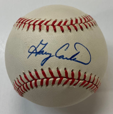 Gary Carter Autographed Baseball - Player's Closet Project