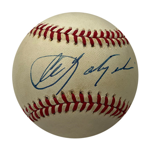 Carl Yastrzemski Name Only Autographed Baseball - Player's Closet Project