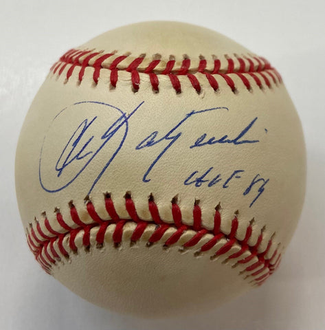 Carl Yastrzemski Autographed "HOF 89" Baseball - Players Closet