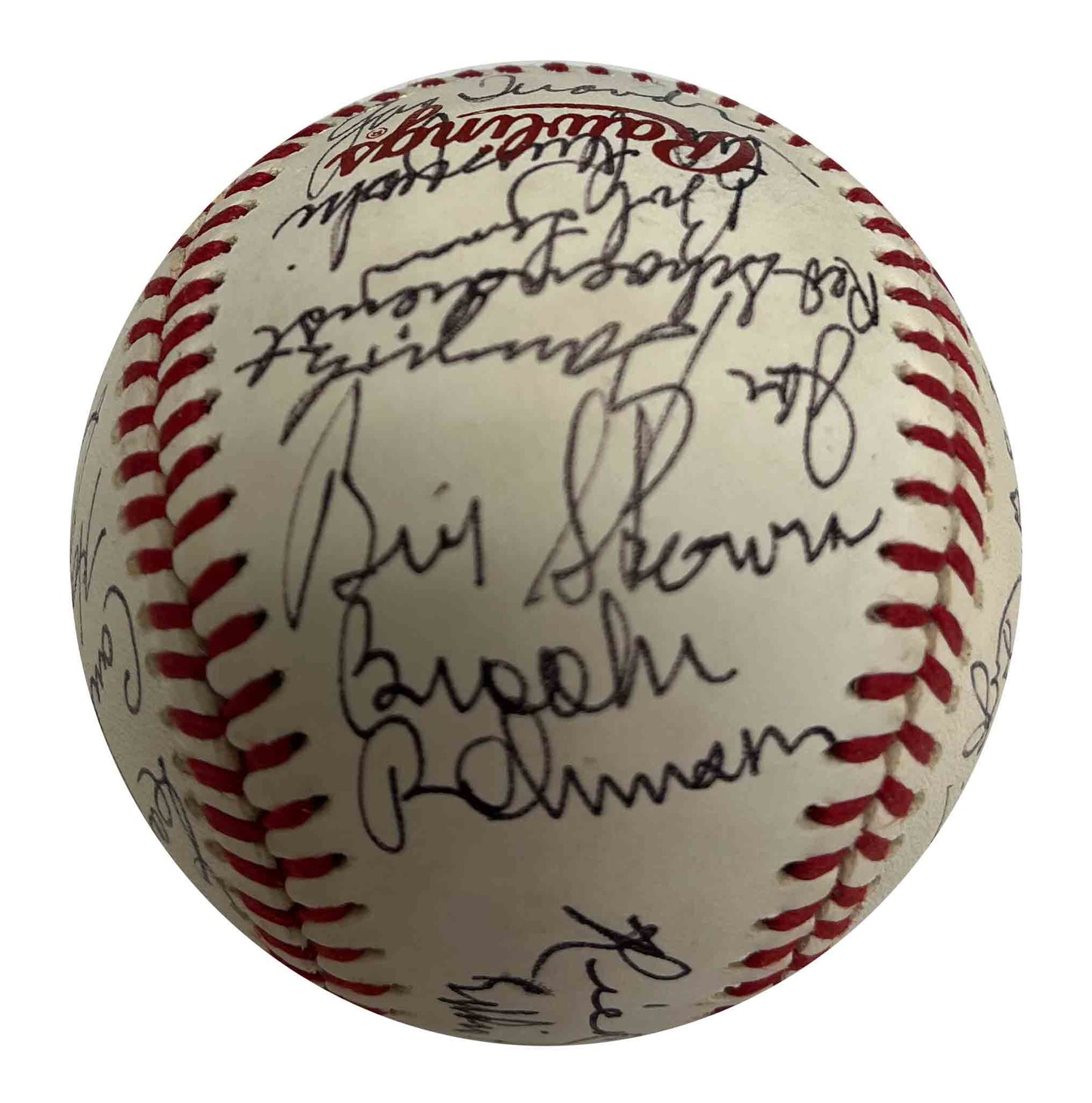 Cracker Jack Old Timers Autographed Baseball - Player's Closet Project