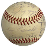 1955 Chicago White Sox Team Autographed Baseball - Player's Closet Project