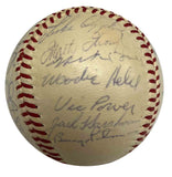 1955 Chicago White Sox Team Autographed Baseball - Player's Closet Project