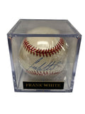 Frank White Autographed Baseball - Player's Closet Project