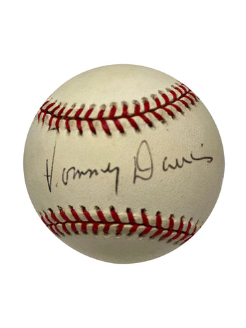 Tommy Davis Autographed Baseball - Player's Closet Project