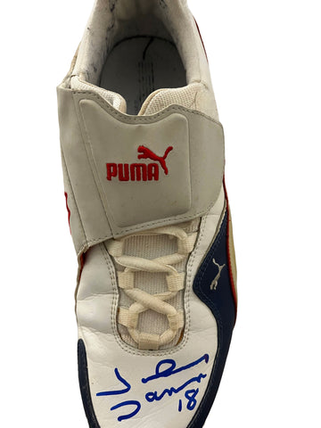 Johnny Damon Autographed Cleats - Player's Closet Project