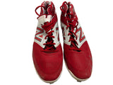 Ryan Howard Autographed Used New Balance Red/Wht Cleats - Player's Closet Project