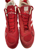 Ryan Howard Autographed Used Adidas Red/Wht Cleats - Player's Closet Project