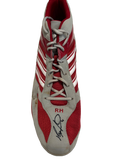 Ryan Howard Autographed Adidas Red/Grey/White Right Cleat - Player's Closet Project