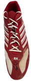 Ryan Howard Autographed Adidas Red/White Left Cleat - Player's Closet Project