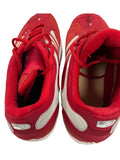 Ryan Howard Autographed Adidas Red/White Field Shoes - Player's Closet Project