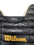 Toby Hall Autographed Game Used Chest Protector - Player's Closet Project