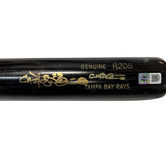 Carlos Pena Autographed Game Used Louisville Slugger Rays Bat - Player's Closet Project