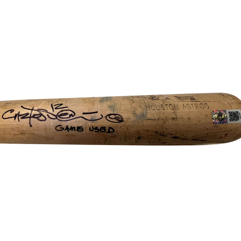 Carlos Pena Autographed Louisville Slugger Game Used Astros Bat - Player's Closet Project