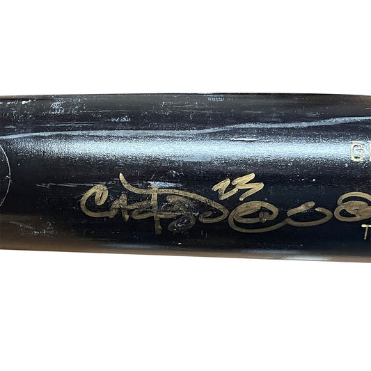Carlos Pena Autographed Game Used Tampa Bay Rays Bat - Player's Closet Project