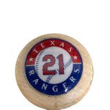 Carlos Pena Autographed Game Used Louisville Slugger Rangers Bat - Player's Closet Project