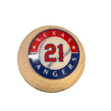 Carlos Pena Autographed Game Used Louisville Slugger Rangers Bat - Player's Closet Project