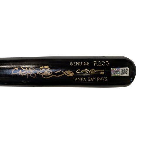 Carlos Pena Autographed Game Used Tampa Bay Rays Bat - Player's Closet Project